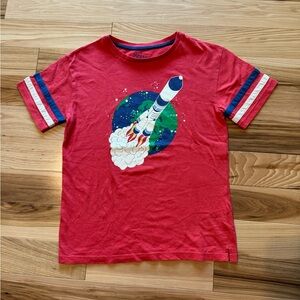 8-9y Mini Boden glow in the dark rocket